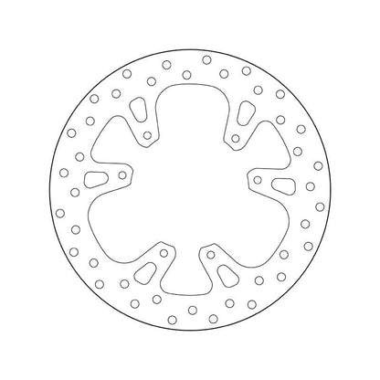 Brembo Serie Oro Fixed Rear Brake Disc for most HM Moto Models Brembo