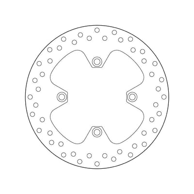 Brembo Serie Oro Fixed Rear Brake Disc for most Triumph Models (exc. Speed Triple R ABS/Sprint ST ABS)