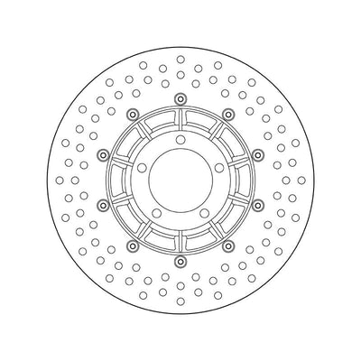 Brembo Serie Oro Fixed Rear Brake Disc for BMW R 65 LS/R 100/CS Brembo