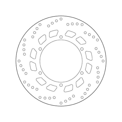 Brembo Serie Oro Fixed Front/Rear Brake Disc for Yamaha Front: TMAX 500/XVS 125/XVS 250/XT600E/XTZ660/XV750/Rear: XT1200Z/FJR 1300