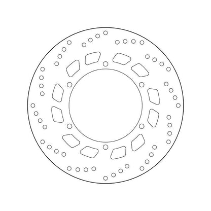 Brembo Serie Oro Fixed Front/Rear Brake Disc for Yamaha Front: TMAX 500/XVS 125/XVS 250/XT600E/XTZ660/XV750/Rear: XT1200Z/FJR 1300