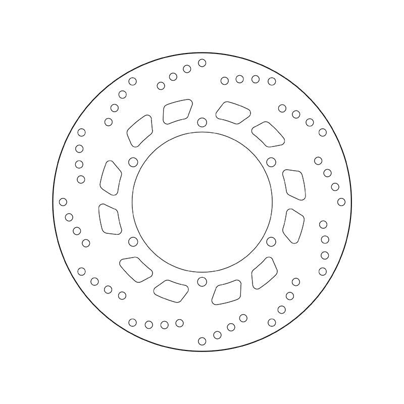 Brembo Serie Oro Fixed Front/Rear Brake Disc for Yamaha Front: TMAX 500/XVS 125/XVS 250/XT600E/XTZ660/XV750/Rear: XT1200Z/FJR 1300