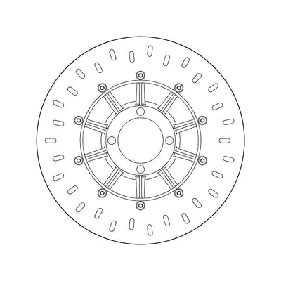 Brembo Serie Oro Fixed Rear Brake Disc for BMW K75/100 Brembo