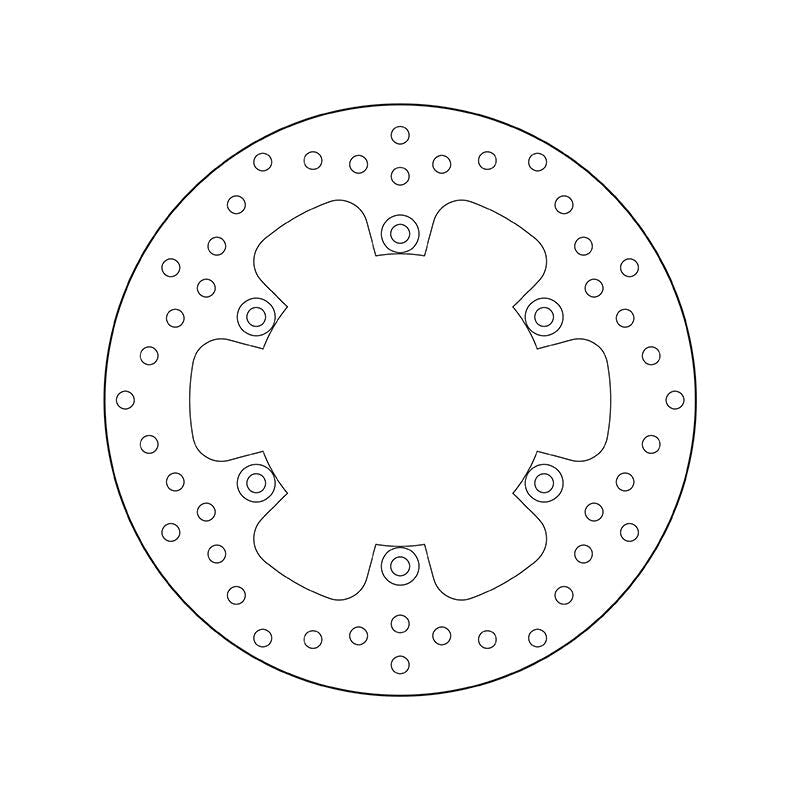 Brembo Serie Oro Fixed Rear Brake Disc for most Yamaha Models Brembo
