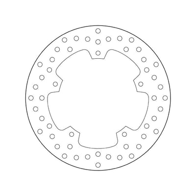 Brembo Serie Oro Fixed Rear Brake Disc for BMW S 1000 R/RR/RR HP4
