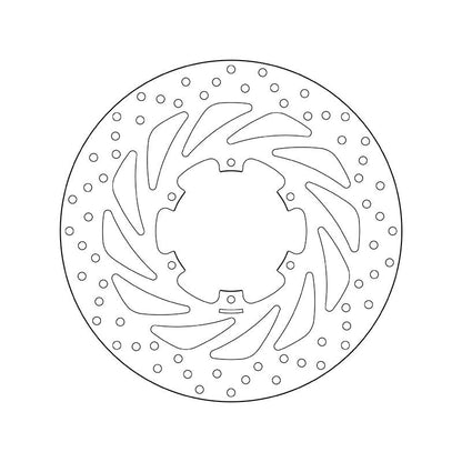 Brembo Serie Oro Fixed Rear Brake Disc for Aprilia Pegaso 125/Pegaso 650/I.E./Trail