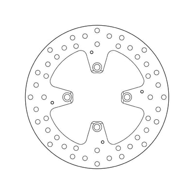 Brembo Serie Oro Fixed Rear Brake Disc for Ducati Panigale/Streetfighter V4/Monster 1200/Multistrada 1200/Multistrada 1260 Enduro Brembo