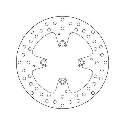 Brembo Serie Oro Fixed Rear Brake Disc for Ducati Panigale/Streetfighter V4/Monster 1200/Multistrada 1200/Multistrada 1260 Enduro Brembo