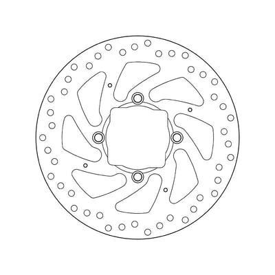 Brembo Serie Oro Fixed Rear Brake Disc for Ducati Diavel/Carbon/Dark/Strada