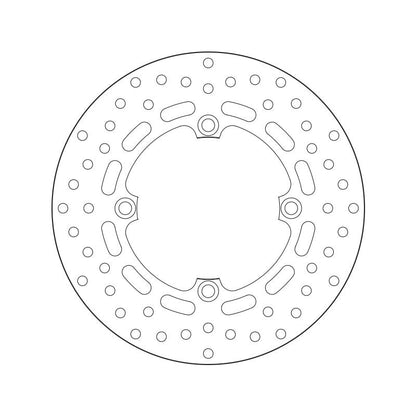 Brembo Serie Oro Fixed Rear Brake Disc for Honda CRF1000 Africa Twin ABS 16> Brembo