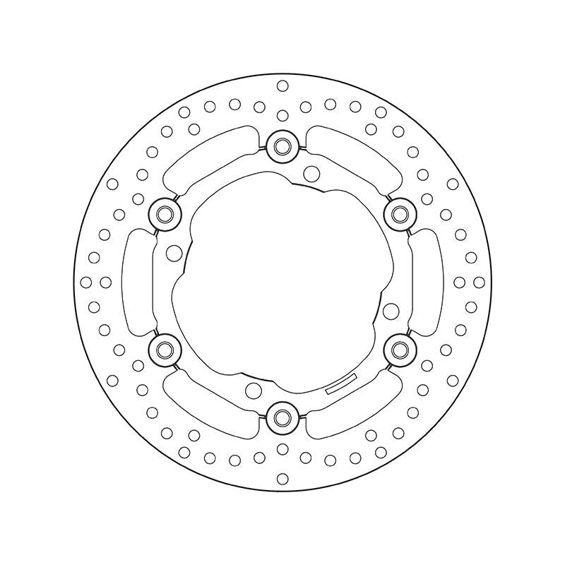 Brembo Serie Oro Floating Front Brake Disc for Suzuki RMZ 250/RMX 450/RMZ Brembo