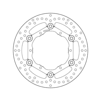 Brembo Serie Oro Floating Front Brake Disc for Suzuki RM 125/RM 250/RM X/DRZ 400 E/S
