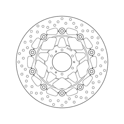 Brembo Serie Oro Floating Front Brake Disc for most Honda Models