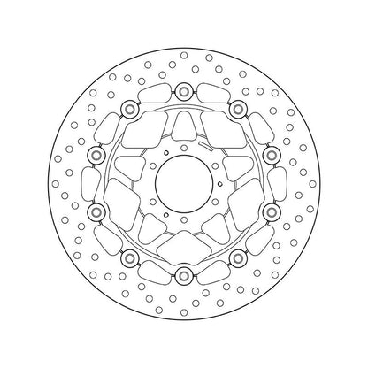 Brembo Serie Oro Floating Front Brake Disc for most Honda Models