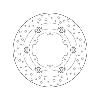 Brembo Serie Oro Floating Rear Brake Disc for KTM 1190 Adventure/R Brembo