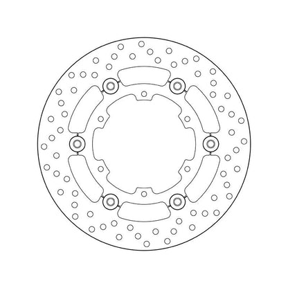 Brembo Serie Oro Floating Rear Brake Disc for KTM 1190 Adventure/R Brembo