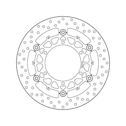 Brembo Serie Oro Floating Front Brake Disc for BMW R 850 R/RT/K 1000/RS 16 V/K 1100 LT/RS/R/R Roadster/RT/ABS
