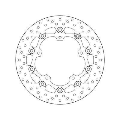 Brembo Serie Oro Floating Front Brake Disc for Yamaha MT-03 16-20/YZF-R3 15-19 Brembo