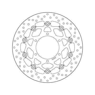 Brembo Serie Oro Floating Front Brake Disc for Suzuki GSX R 600/750/1000