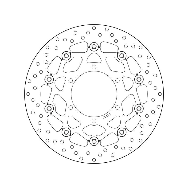Brembo Serie Oro Floating Front Brake Disc for Suzuki GSX R 600/750/1000