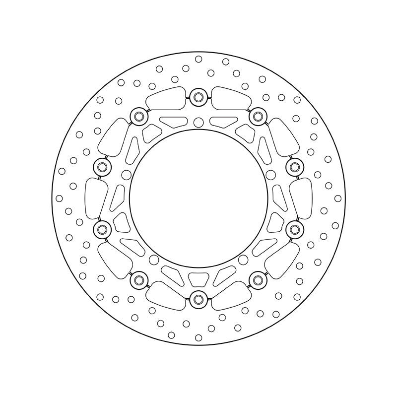 Brembo Serie Oro Floating Front Brake Disc for Triumph Speed Triple 1050 ABS/S ABS Brembo