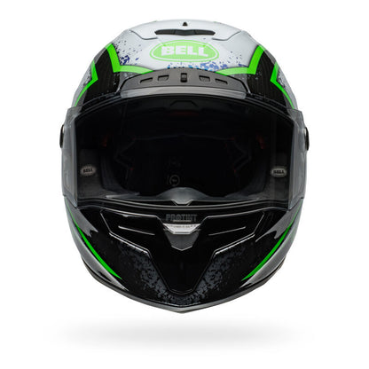 BELL RACESTAR DLX XENON BLACK/KRY  HELMET