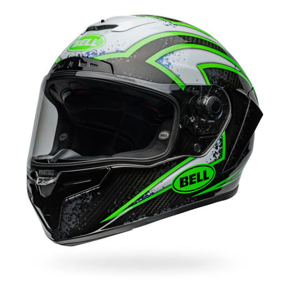 BELL RACESTAR DLX XENON BLACK/KRY  HELMET