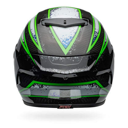 BELL RACESTAR DLX XENON BLACK/KRY  HELMET