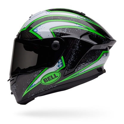 BELL RACESTAR DLX XENON BLACK/KRY  HELMET