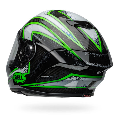 BELL RACESTAR DLX XENON BLACK/KRY  HELMET