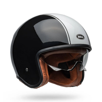 BELL TX501 RALLY BLACK/WHITE  HELMET