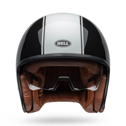 BELL TX501 RALLY BLACK/WHITE  HELMET