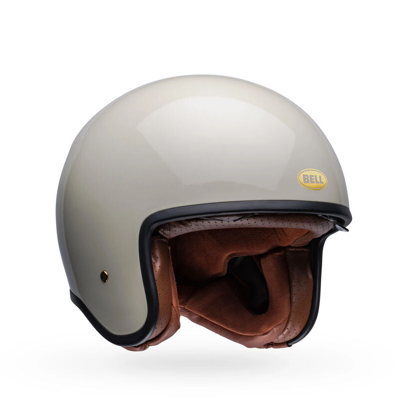 BELL TX501 VINT WHITE  HELMET