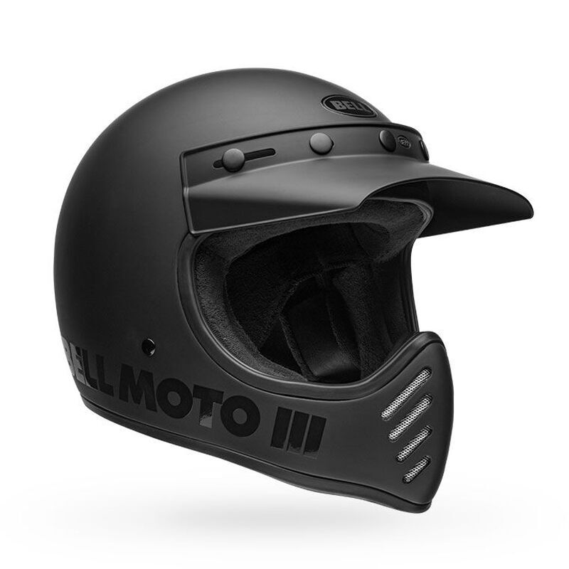 BELL MOTO-3 CLASSIC M/G BLACK  HELMET