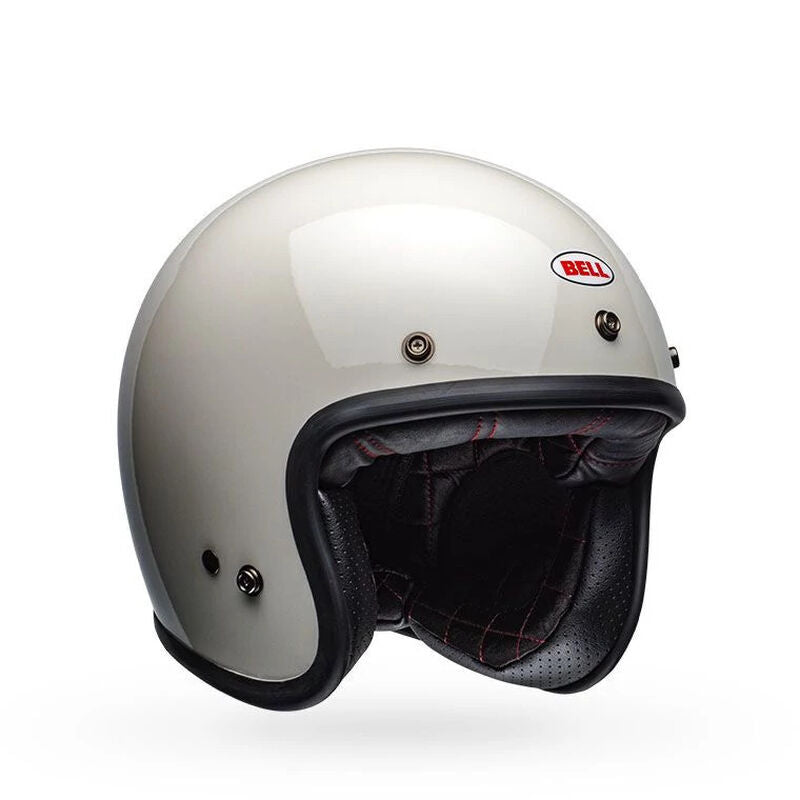 BELL CUSTOM 500 VINT WHITE  HELMET