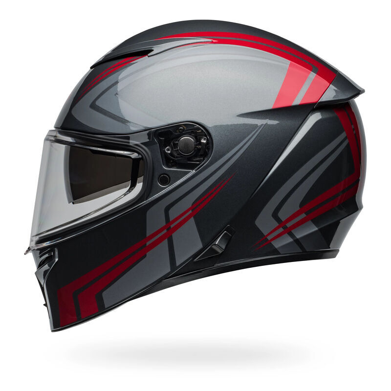 BELL LITHIUM JETSTREAM GREY/RED  HELMET