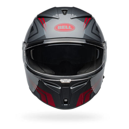 BELL LITHIUM JETSTREAM GREY/RED  HELMET