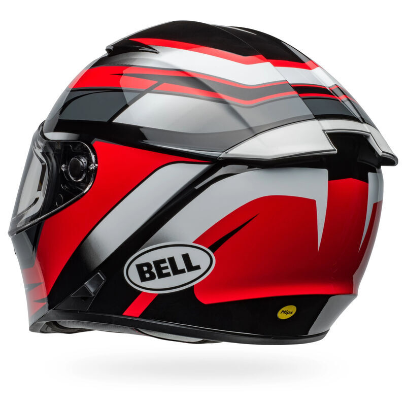 BELL LITHIUM MIPS PODIUM BLACK/RED  HELMET