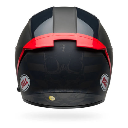 BELL LITHIUM MIPS HRTLCK M/G BK BLACK/RED  HELMET