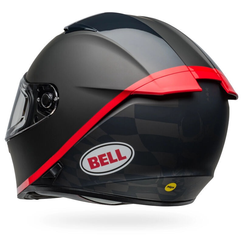 BELL LITHIUM MIPS HRTLCK M/G BK BLACK/RED  HELMET