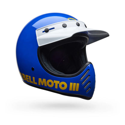 BELL MOTO-3 CLASSIC BLUE  HELMET