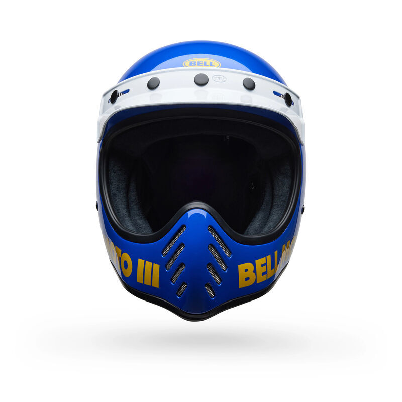 BELL MOTO-3 CLASSIC BLUE  HELMET