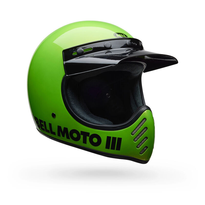 BELL MOTO-3 CLASSIC GREEN  HELMET