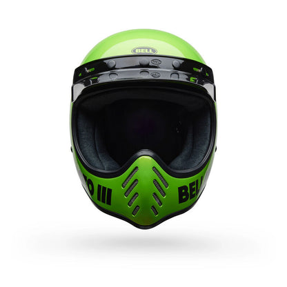 BELL MOTO-3 CLASSIC GREEN  HELMET