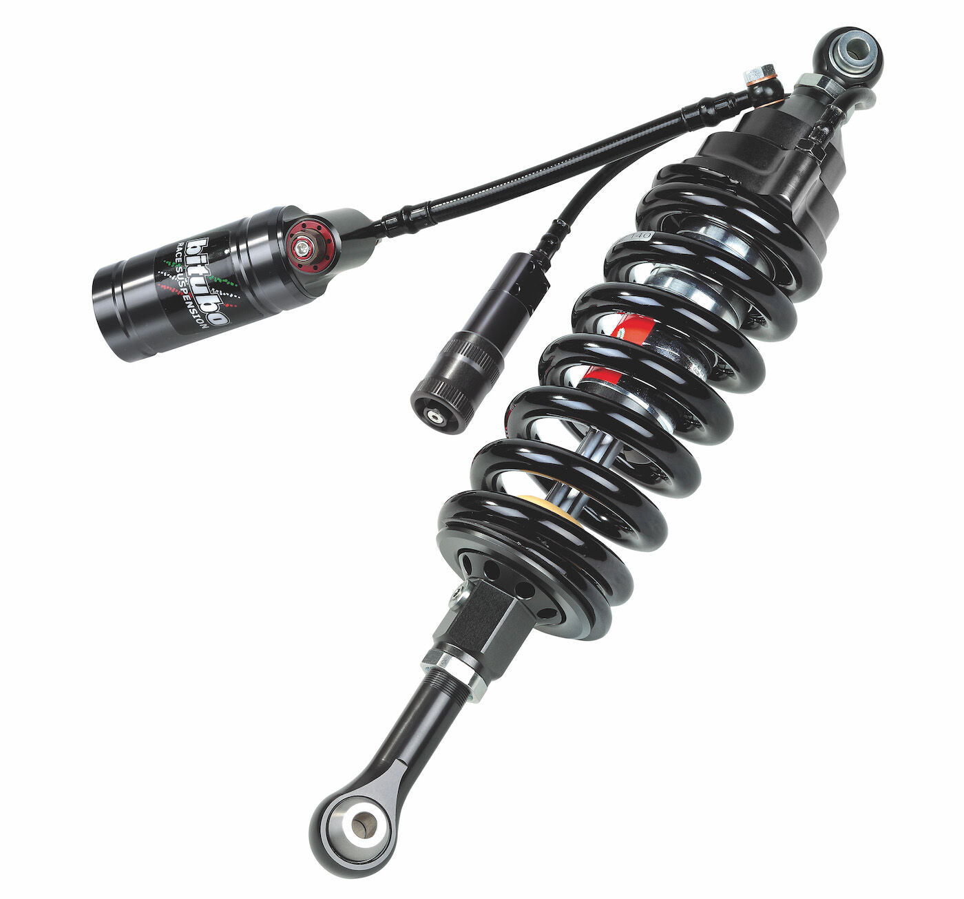 Bitubo CYU32 - Rear Mono Shock - Black Spring [Adjustable: Preload, Rebound, High & Low Compression]