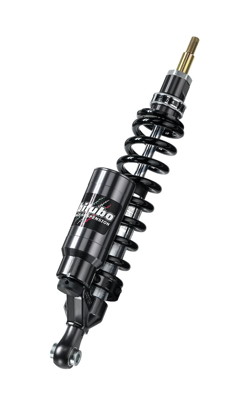 Bitubo WAT12 - Front Mono Shock - Black Spring [Adjustable: Preload, Rebound, Compression, Length]