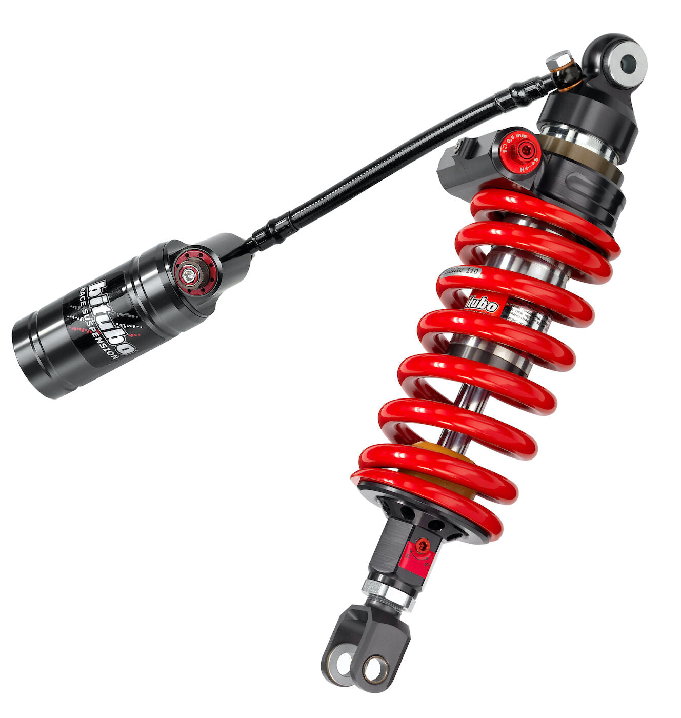 CYU31V2 - Rear Mono Shock - Red Spring [Adjustable: Preload, Rebound, High & Low Compression]