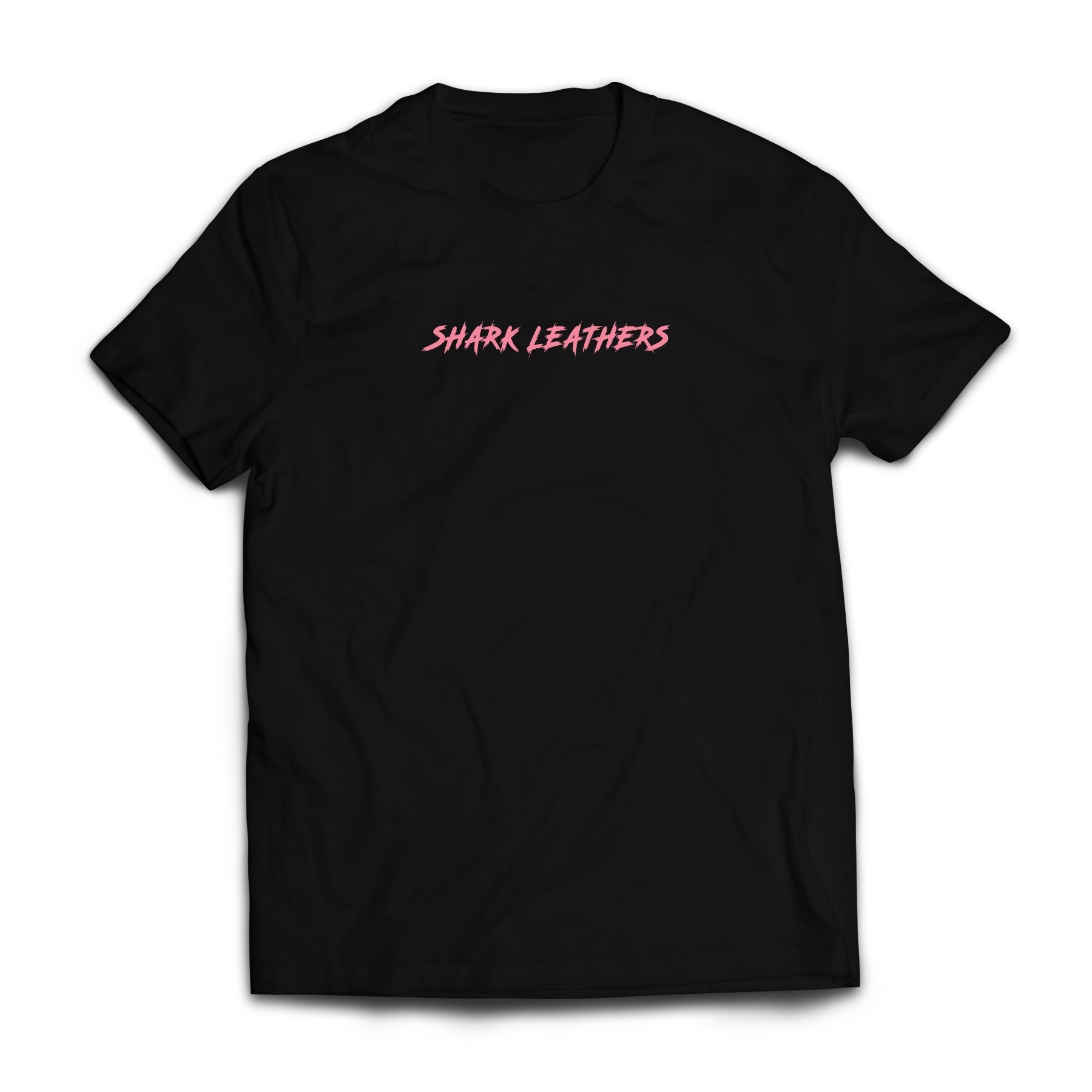 Shark Base Tee - Black/Pink