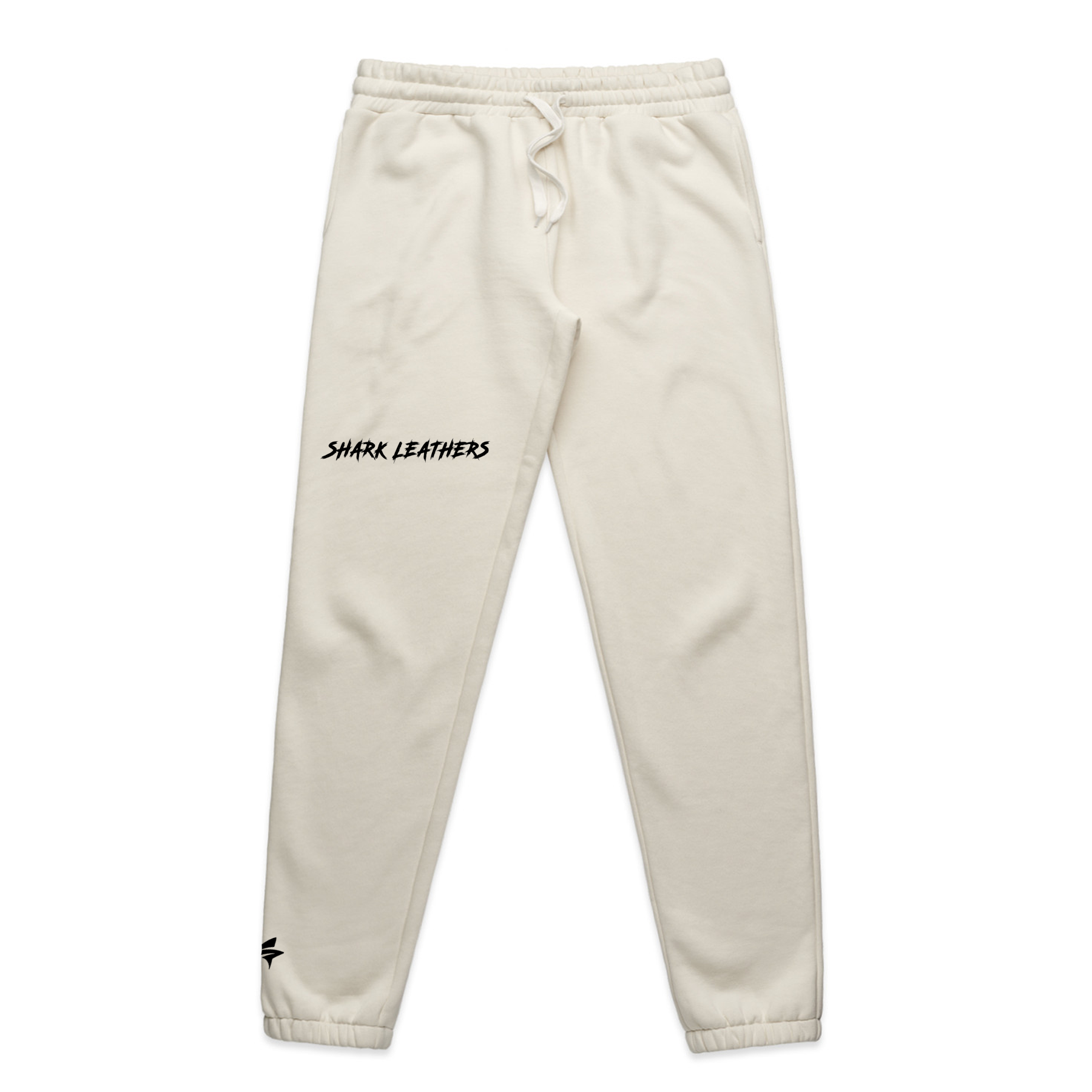 Shark Base Trackies - Bone/Black