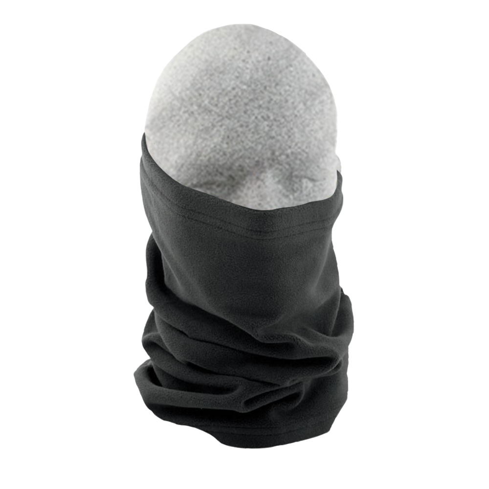 NECK TUBE SOLID BLACK